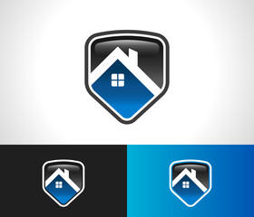 Home Roof Shield Security Icon