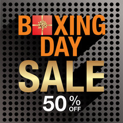 Boxing Day background