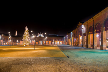 Christmas decorations and lights