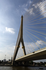 Fototapeta na wymiar Rama VIII Bridge