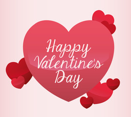 love valentines day related image  vector illustration design 