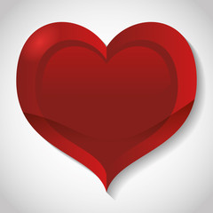 Obraz na płótnie Canvas shiny texture cartoon heart love image vector illustration design 