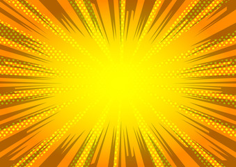 Vector illustrated cartoon, comic book style background. © noravector