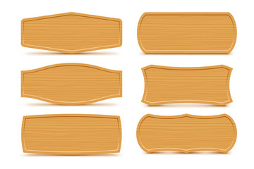 wooden shapes set