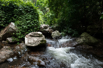 Waterfall beautiful in province asia southeast asia , Waterfall