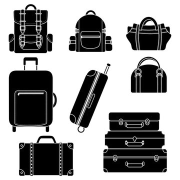 Vector bag icons