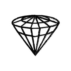 Fototapeta na wymiar Diamond Luxury jewerly icon vector illustration graphic design