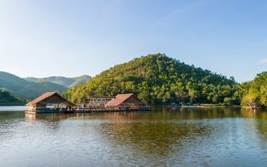 Obraz premium Float on Lake