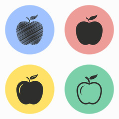 Apple icon set.