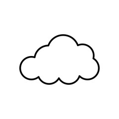 Isolated cloud symbol icon vector illustration graphic design