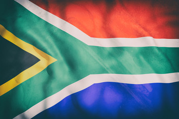Obraz premium South Africa flag