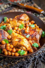 Curry Chicken With Chickpeas