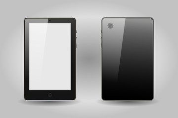 blank tablet device