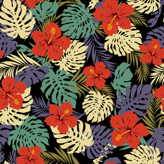 トロピカルリーフパターン © daicokuebisu