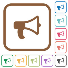 Megaphone simple icons