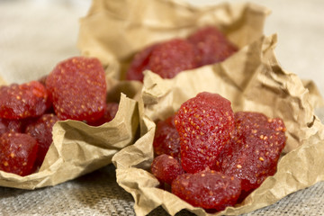 berries, strawberries, dried, delicious, healthy, natural