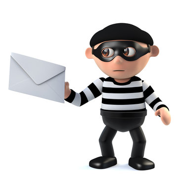 3d Burglar steals your mail
