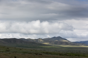 Die Weite des mongolischen Graslandes