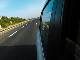 On the road