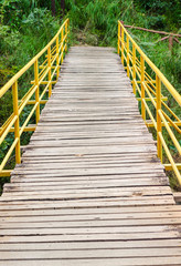 wooden bridge