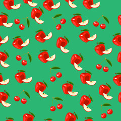 illustration of a cherry