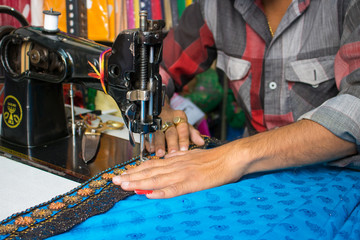 street life India work art restoration