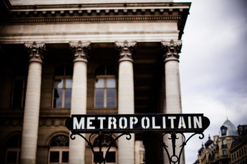 Fototapeta premium Métropolitain