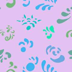 Seamless floral pattern.