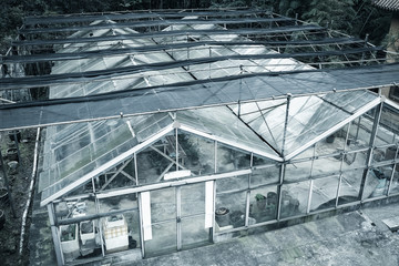 greenhouse in hill