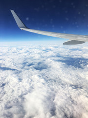 Nuvole, cielo, aereo