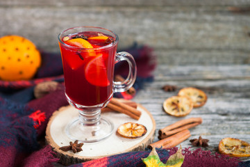Still life, food and drink, seasonal and holidays concept. Chris