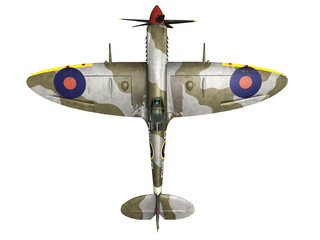 The Spitfire - obrazy, fototapety, plakaty