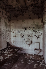 Abandoned Prison Cell - Detroit House of Correction - Detroit, Michigan