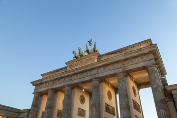 Fototapeta premium Brandenburger Tor in Berlin