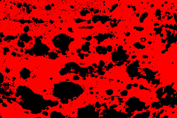 Grunge style Halloween background with blood splats