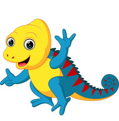 Cute Chameleon cartoon