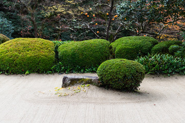 秋の京都　詩仙堂