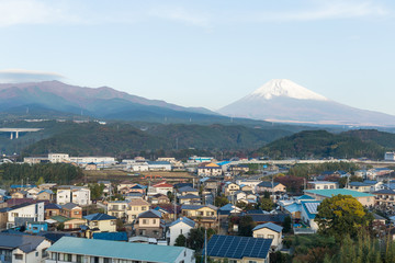 Mountain Fuji in Shizuoka city