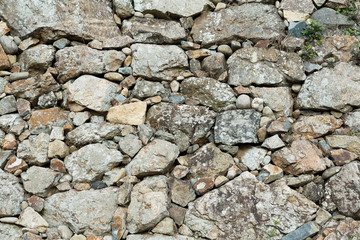Stone rock wall texture