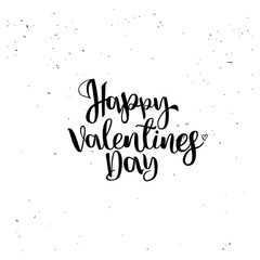 Happy Valentines day lettering