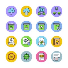 Multimedia icons