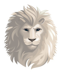 lion head illustration