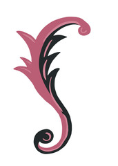 Obraz premium Illustrated Decorative Design Element