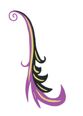 Illustrated Decorative Design Element