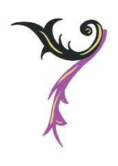 Illustrated Decorative Design Element