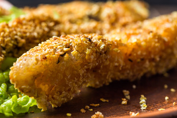 Tasty baked fish