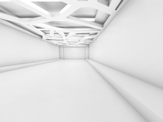 Fototapeta premium 3d interior, ceiling light system