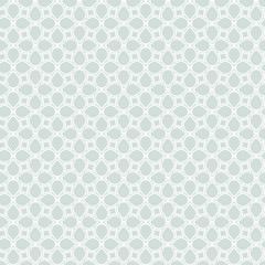 Seamless ornament. Modern geometric pattern with repeating elements. Light blue and white pattern