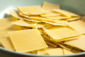 Pennsylvania Dutch square noodles 