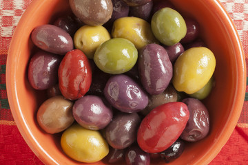 assorted ripe olives